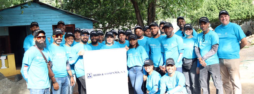 ReidyCo realiza brigada constructiva junto a HábitatDominicana en San Cristóbal