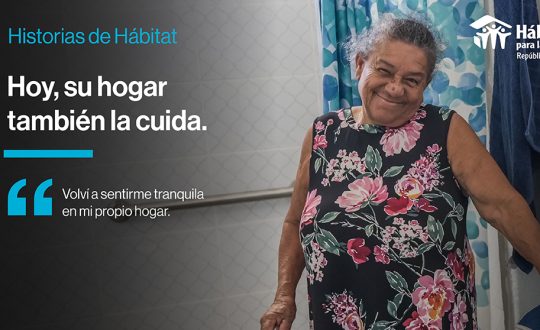 A sus 78 años, Adela volvió a sentirse segura en su propio hogar