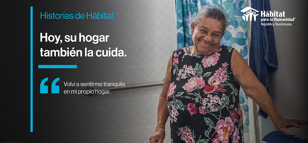 A sus 78 años, Adela volvió a sentirse segura en su propio hogar